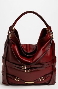 Burberry Leather Strappy Bag